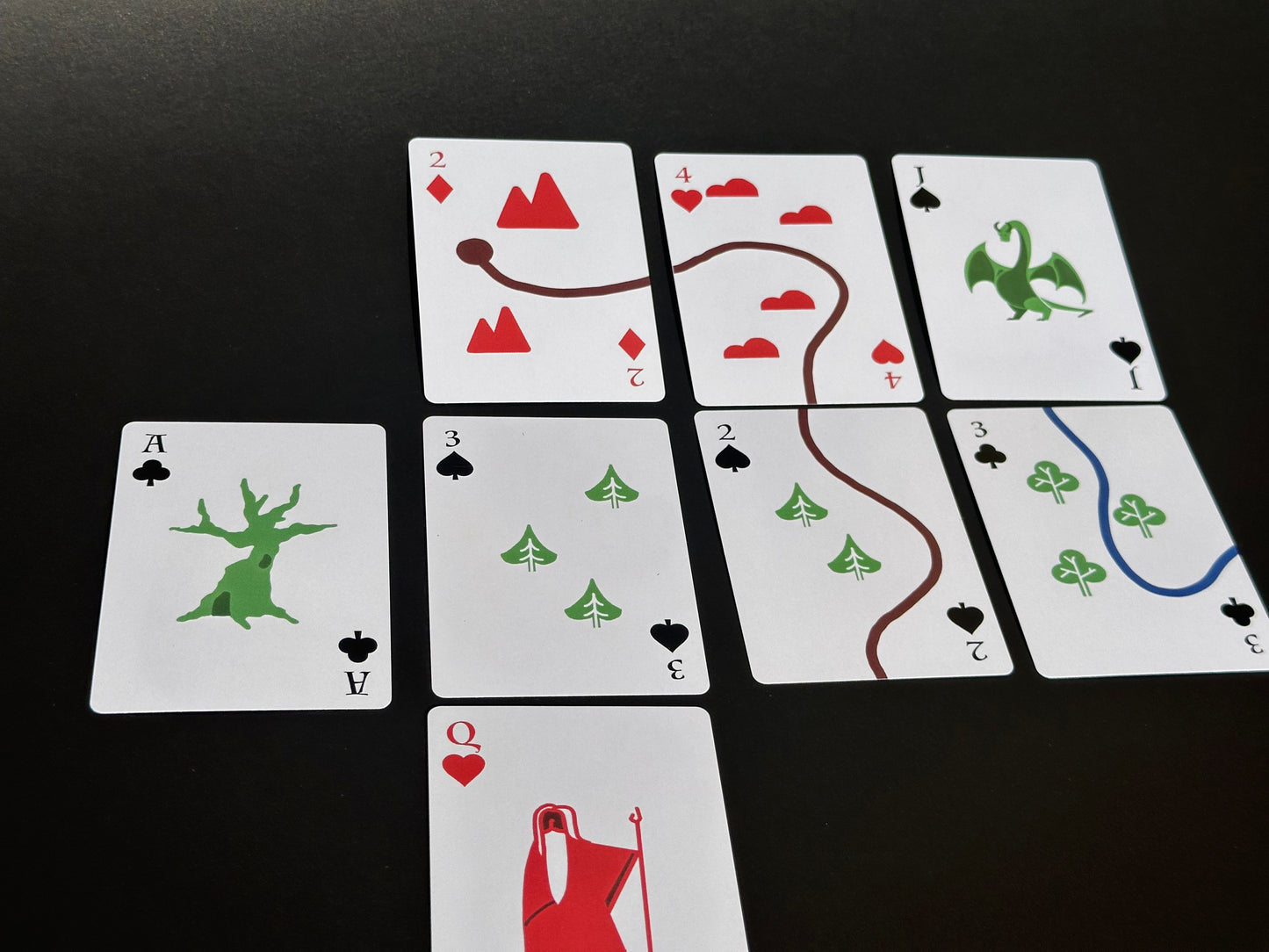 Fantasy Map Playing Cards