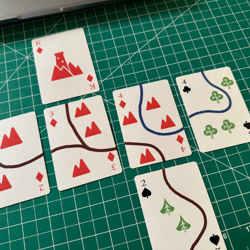 Fantasy Map Playing Cards
