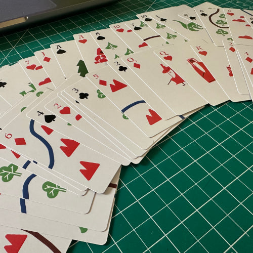 Fantasy Map Playing Cards