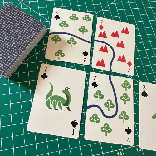 Fantasy Map Playing Cards